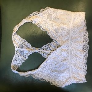 White Bralette from Urban Outfitters